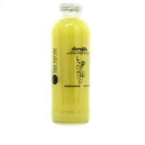 Jugo Clorofila (limon, manzanas verde, pepino y espirulina)