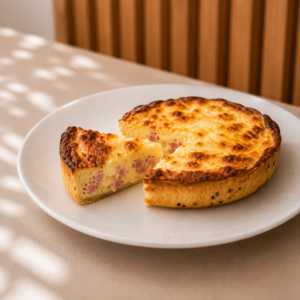 Tarta de Jamon y Queso